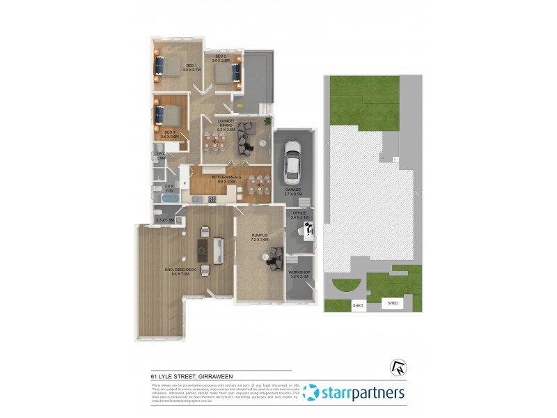 61 Lyle Street, Girraween NSW 2145 Floorplan