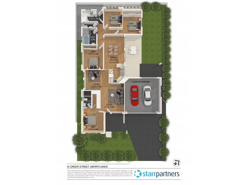 10 Creer Street, Merrylands NSW 2160 Floorplan