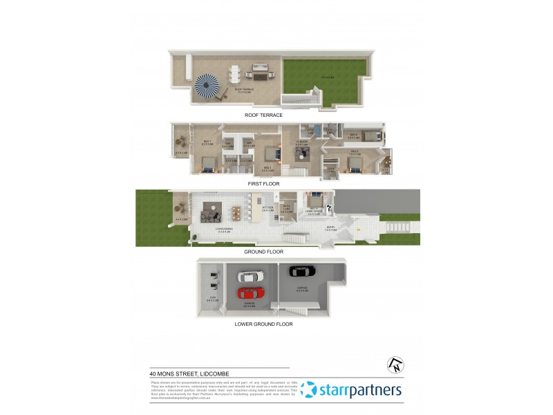 40 Mons Street, Lidcombe NSW 2141 Floorplan