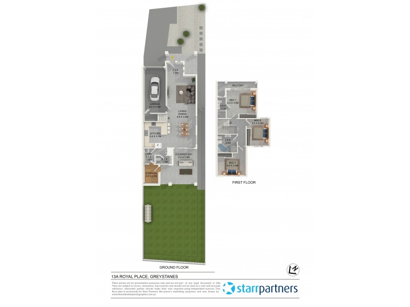 13a Royal Place, Greystanes NSW 2145 Floorplan