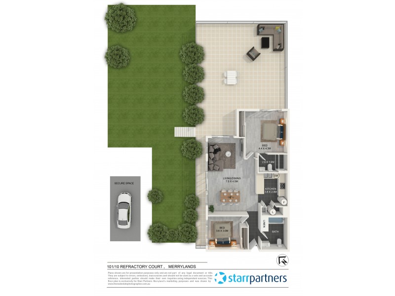 101/10 Refractory Court, Merrylands NSW 2160 Floorplan