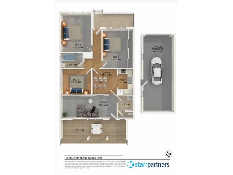 98 MILITARY ROAD, Guildford NSW 2161