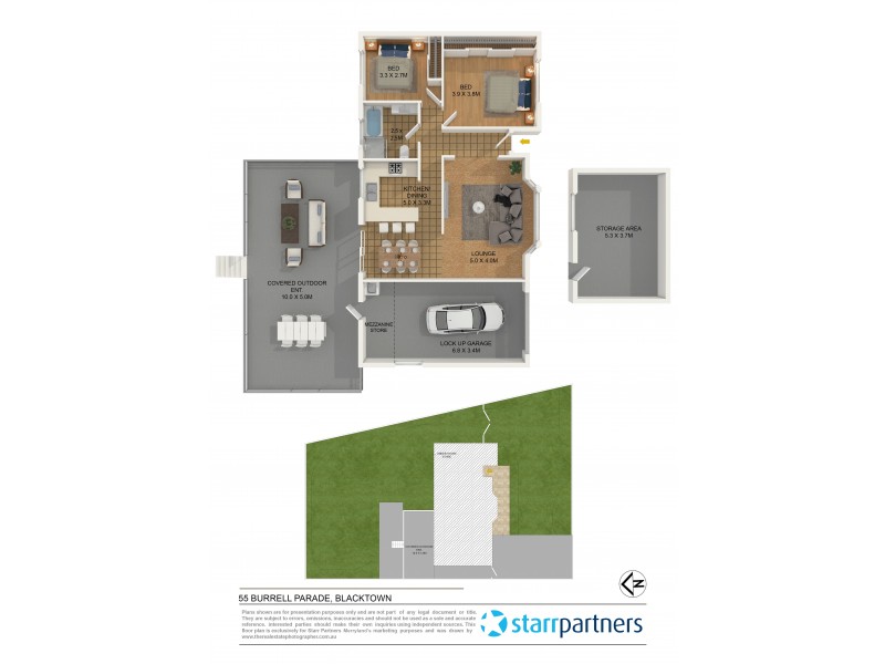 55 Burrell Parade, Blacktown NSW 2148 Floorplan