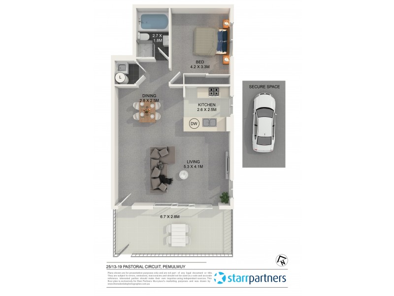 25/13-19 Pastoral Circuit, Pemulwuy NSW 2145 Floorplan