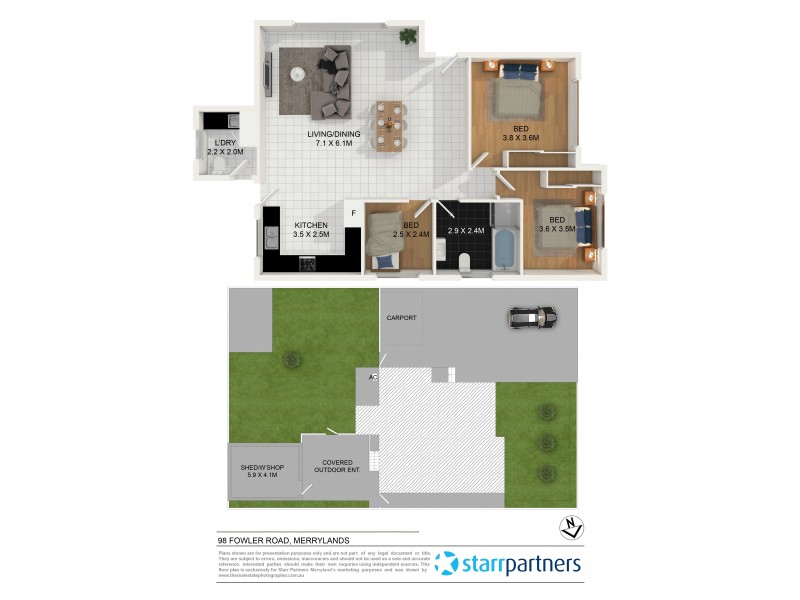 98 Fowler Road, Merrylands NSW 2160 Floorplan