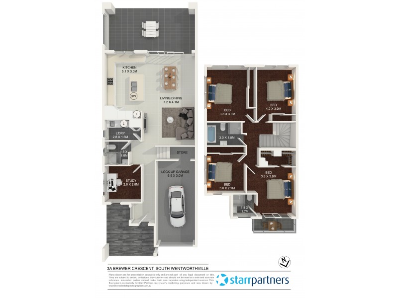 3a Brewer Crescent, South Wentworthville NSW 2145 Floorplan