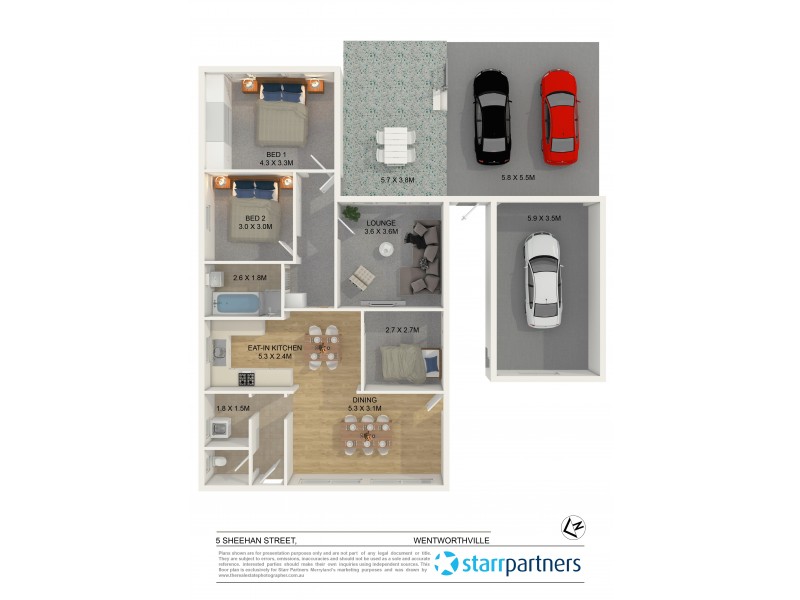 5 Sheehan Street, Wentworthville NSW 2145 Floorplan