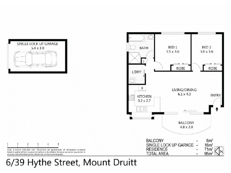 6/39  Hythe Street, Mount Druitt NSW 2770 Floorplan