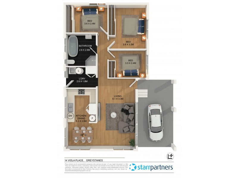 14 Viola Place, Greystanes NSW 2145 Floorplan