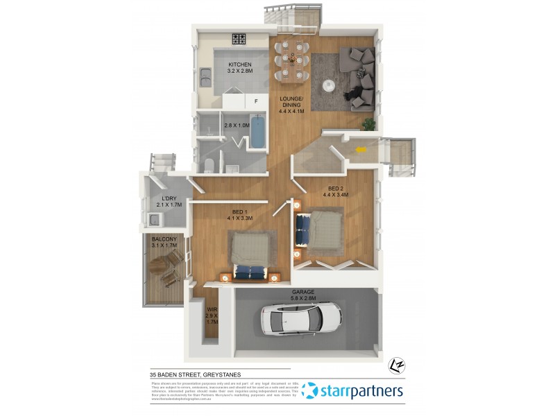 35 Baden Street, Greystanes NSW 2145 Floorplan