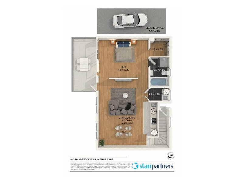 10/2  Dressler Court, Holroyd NSW 2142 Floorplan