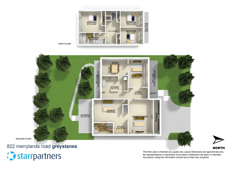 822 Merrylands Road, Greystanes NSW 2145 Floorplan