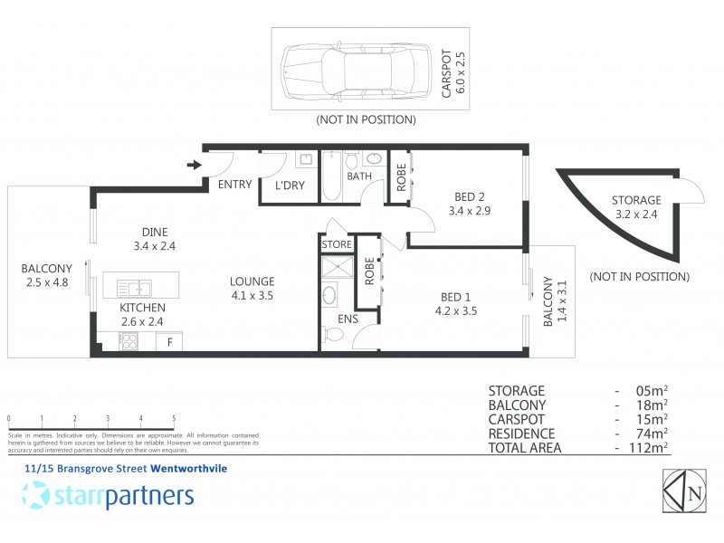 11/15 Bransgrove Street, Wentworthville NSW 2145 Floorplan
