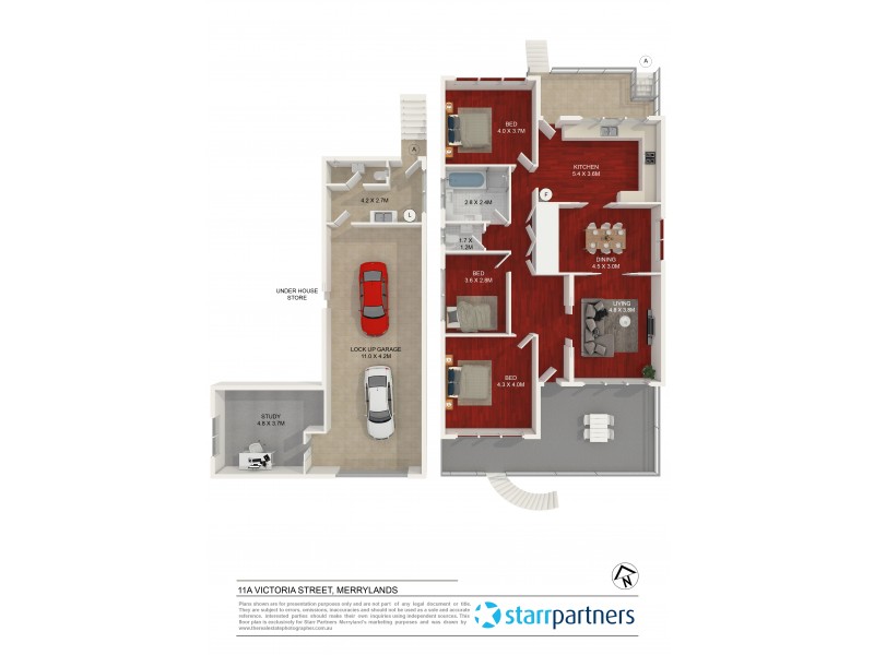 11a Victoria Street, Merrylands NSW 2160 Floorplan