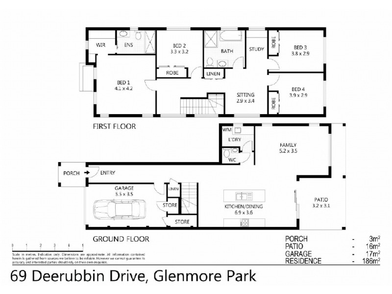 69  Deerubbin Drive, Glenmore Park NSW 2745 Floorplan