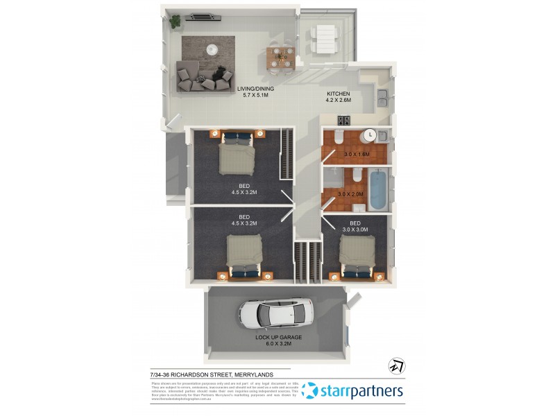 7/34-36 Richardson Street, Merrylands NSW 2160 Floorplan