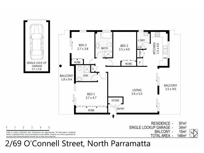 02/69 OCONNELL STREET, North Parramatta NSW 2151
