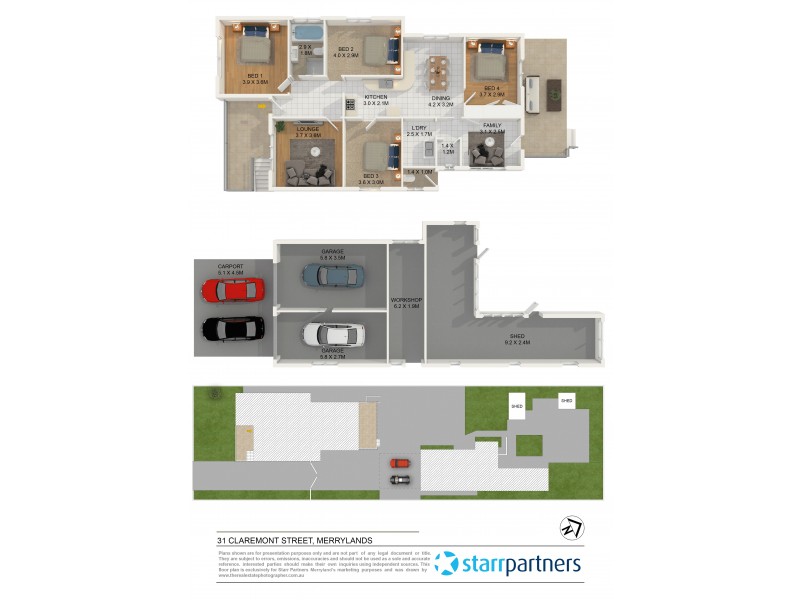 31 Claremont Street, Merrylands NSW 2160 Floorplan