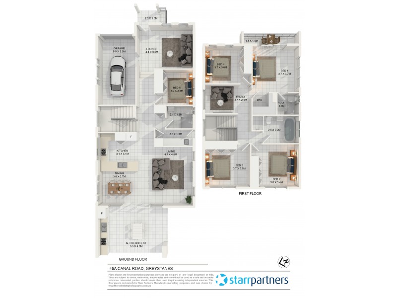 45a Canal Road, Greystanes NSW 2145 Floorplan