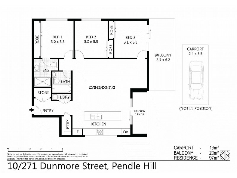 10/271  Dunmore Street, Pendle Hill NSW 2145 Floorplan