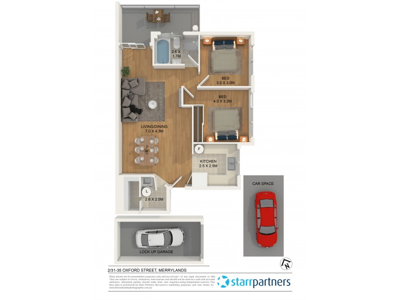 2/31-35 Oxford Street, Merrylands NSW 2160 Floorplan
