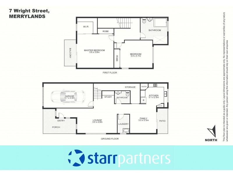 7 Wright Street, Merrylands NSW 2160 Floorplan