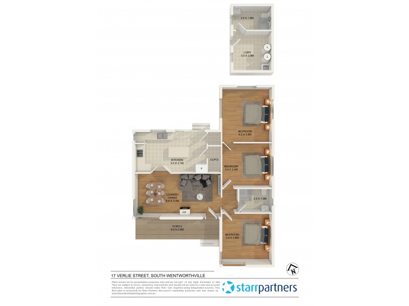 17 Verlie Street, South Wentworthville NSW 2145 Floorplan