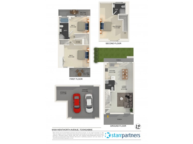 9/509-511 Wentworth Avenue, Toongabbie NSW 2146 Floorplan