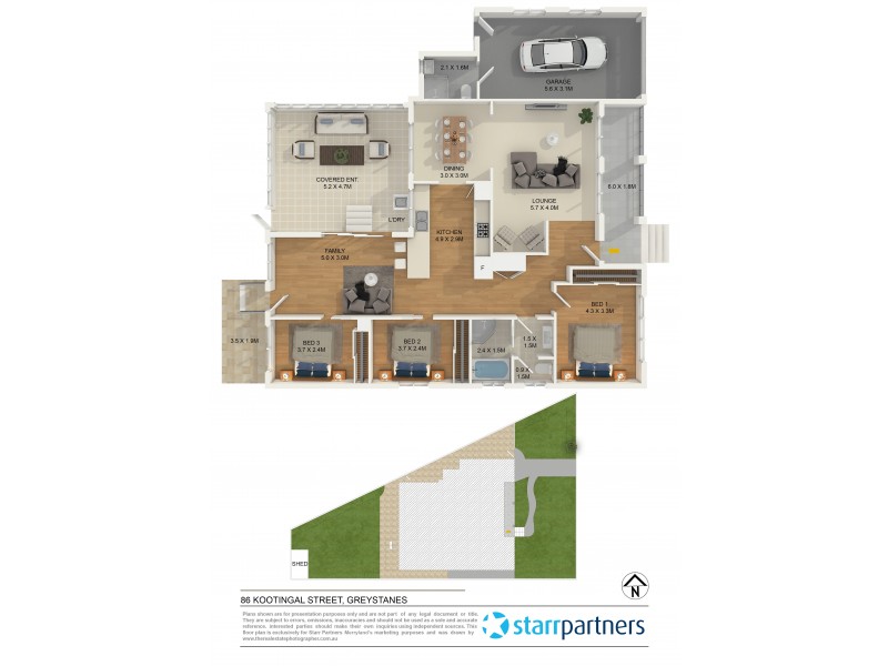 86 Kootingal Street, Greystanes NSW 2145 Floorplan