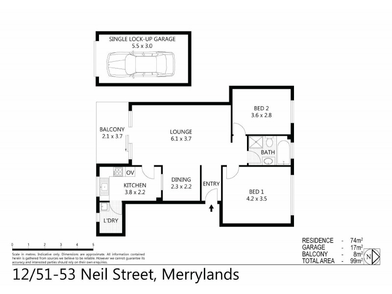12/51 NEIL STREET, Merrylands NSW 2160