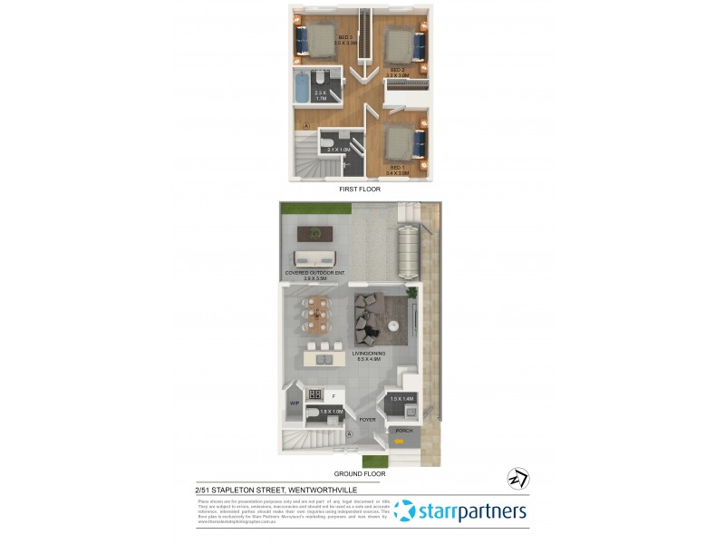 2/51 Stapleton Street, Wentworthville NSW 2145 Floorplan