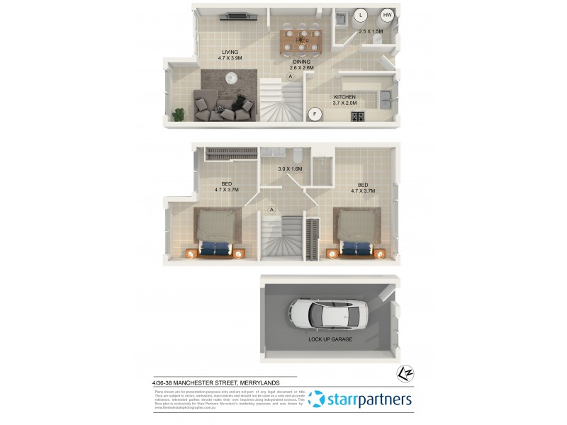4/36-38 Manchester Street, Merrylands NSW 2160 Floorplan