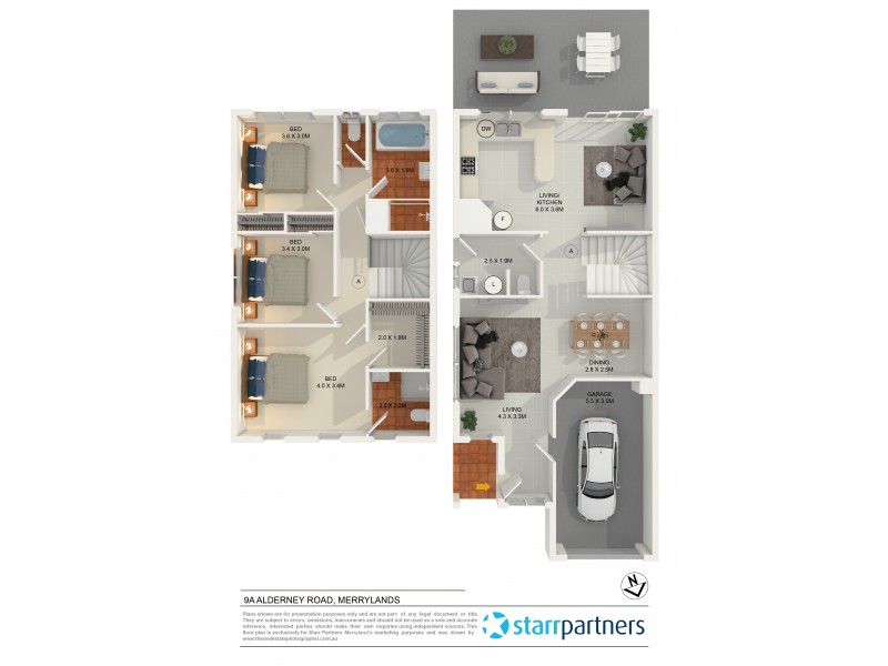 9a Alderney Road, Merrylands NSW 2160 Floorplan