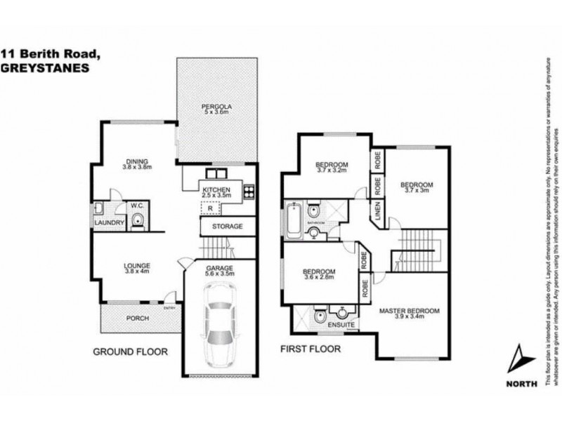 11 BERITH ROAD, Greystanes NSW 2145