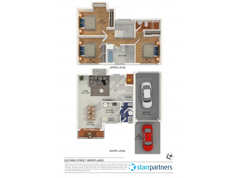 2/22-24 Park Street, Merrylands NSW 2160 Floorplan