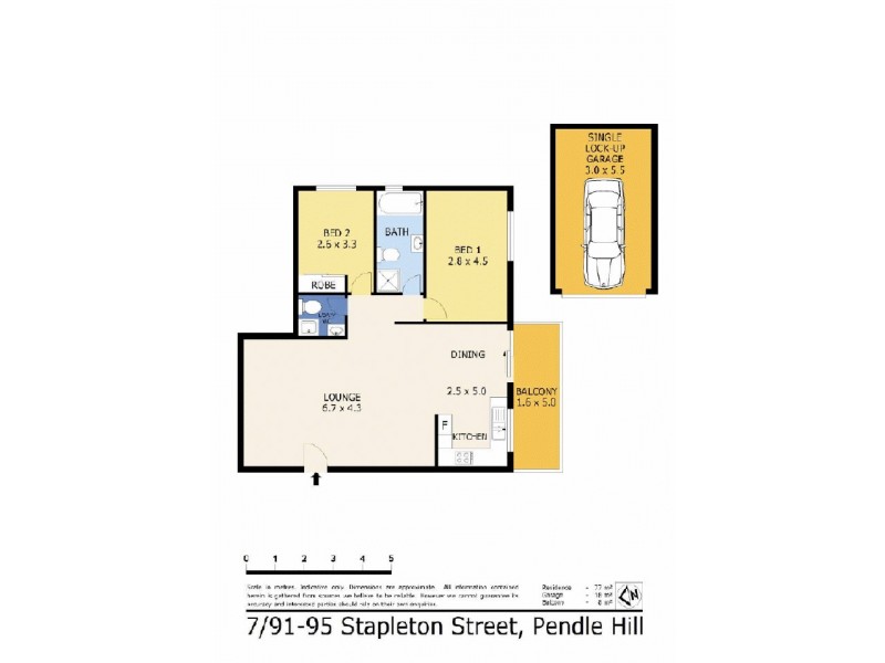 7/91-95 Stapleton Street, Pendle Hill NSW 2145 Floorplan