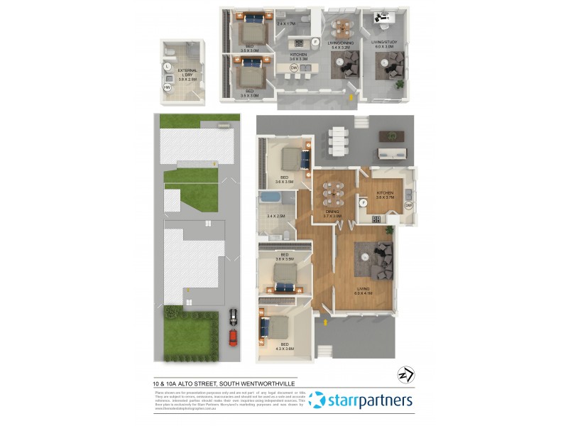 10 & 10a Alto Street, South Wentworthville NSW 2145 Floorplan