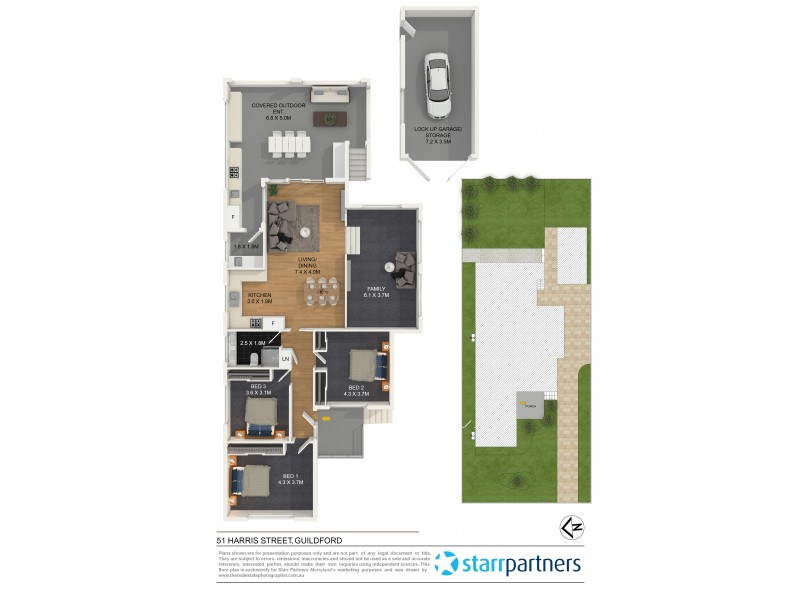 51 Harris Street, Guildford NSW 2161 Floorplan