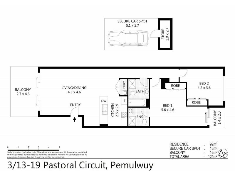 3/13-19 Pastoral Circuit, Pemulwuy NSW 2145