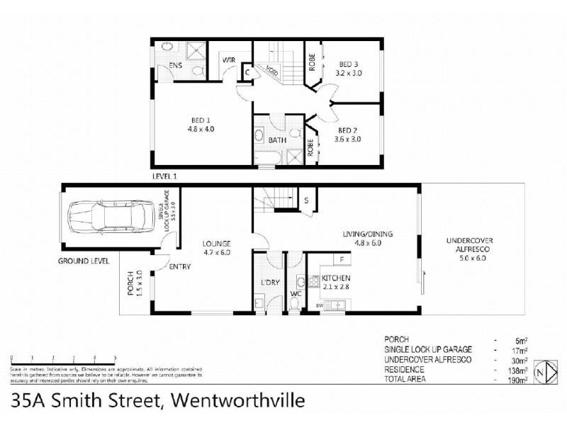 35a  Smith Street, Wentworthville NSW 2145 Floorplan