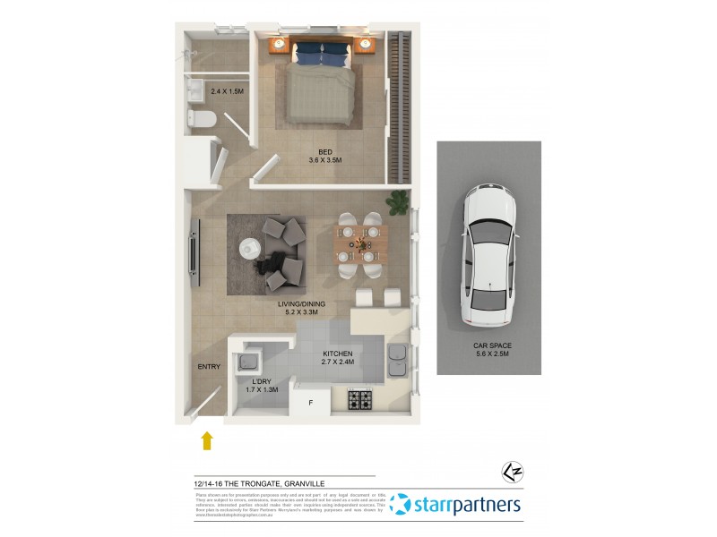 12/14-16 The Trongate, Granville NSW 2142 Floorplan