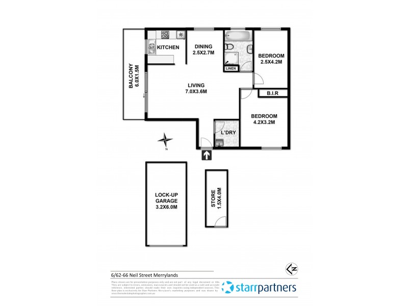 6/62-66 Neil Street, Merrylands NSW 2160 Floorplan