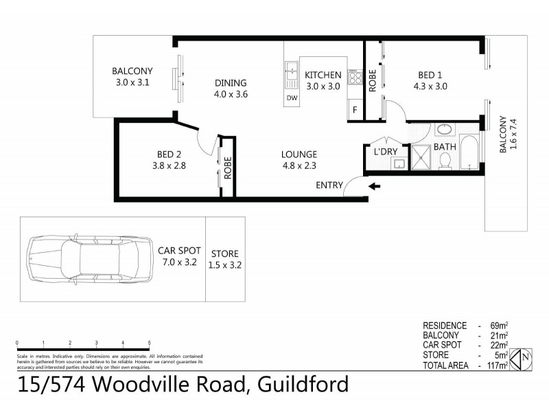 15/574 Woodville Road, Guildford NSW 2161