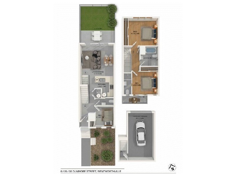 6/129-133  Dunmore Street, Wentworthville NSW 2145 Floorplan