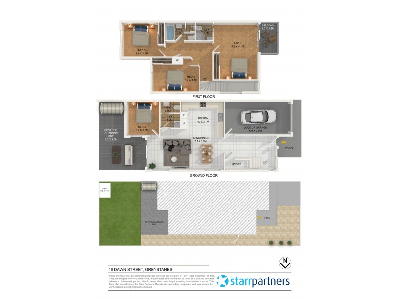 46 Dawn Street, Greystanes NSW 2145 Floorplan