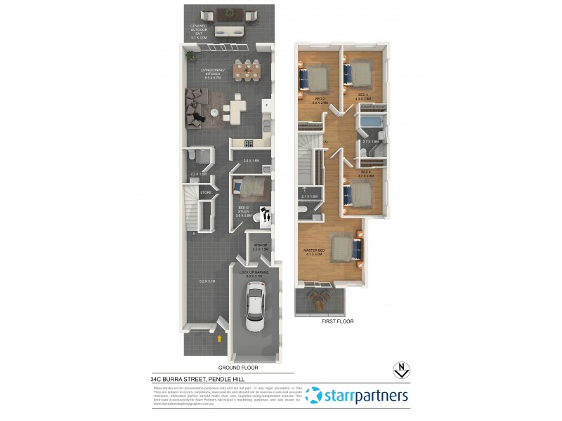 34C Burra Street, Pendle Hill NSW 2145 Floorplan