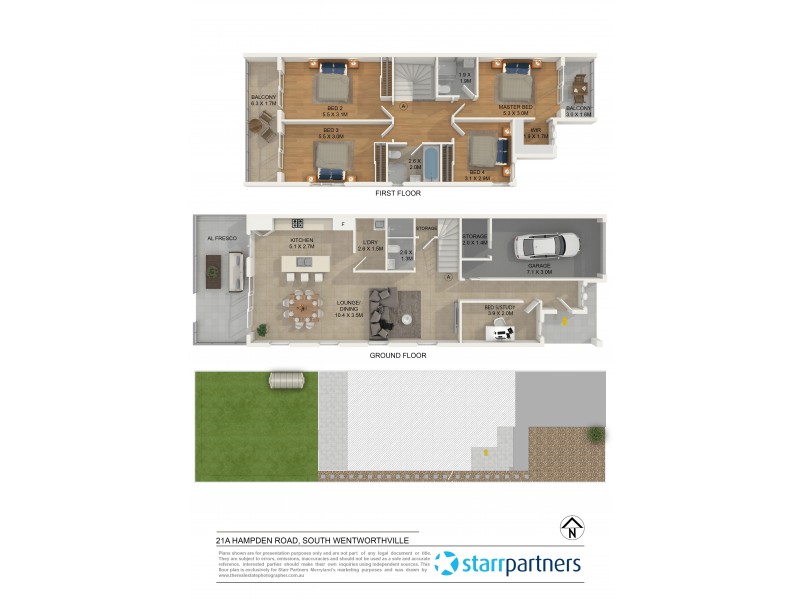 21a Hampden Road, South Wentworthville NSW 2145 Floorplan