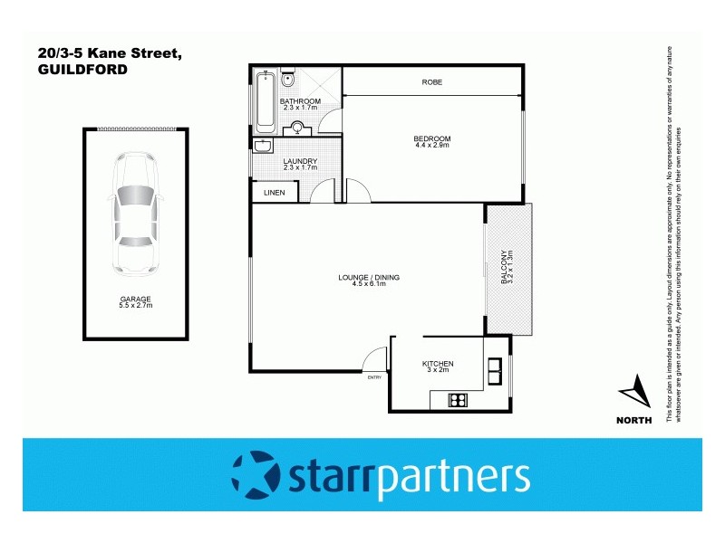 20/3-5 Kane Street, Guildford NSW 2161 Floorplan