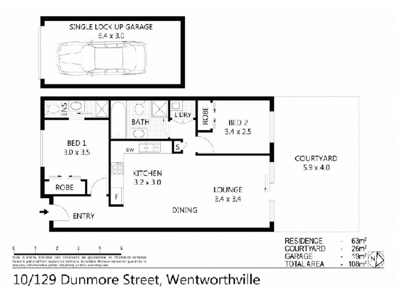 10/129-133  Dunmore Street, Wentworthville NSW 2145 Floorplan
