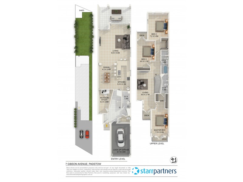 7 Gibson Avenue, Padstow NSW 2211 Floorplan